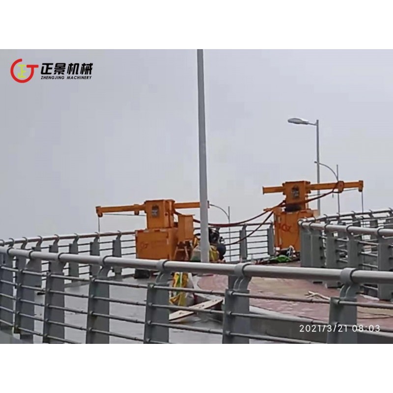 柳州桥梁施工吊篮 桥底检测车 桥梁检修平台知识