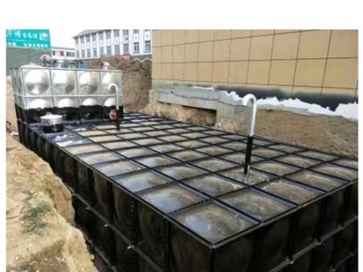 广西地埋式箱泵一体化泵站 不锈钢水箱厂家
