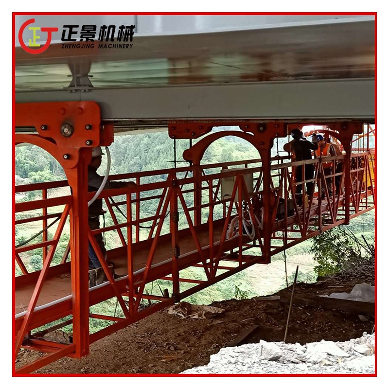 铝合金电动吊篮 双钢丝深设计 桥底检修作业升降机