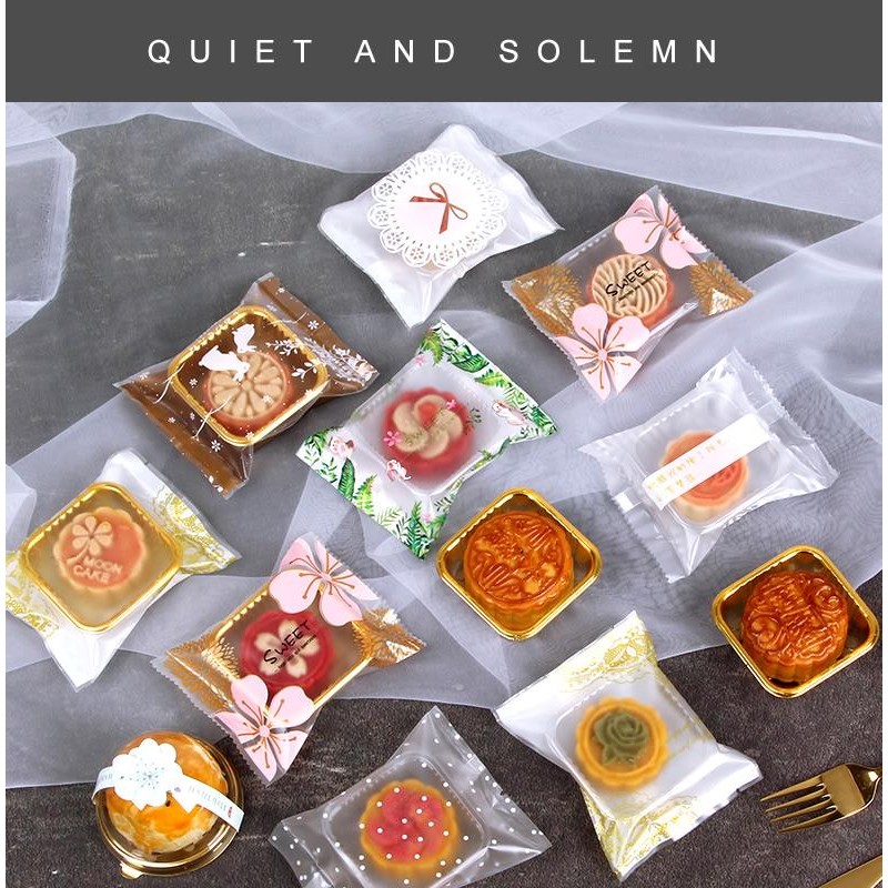 中秋月饼 糕点包装袋 设计定制 塑料彩印包装印刷厂家