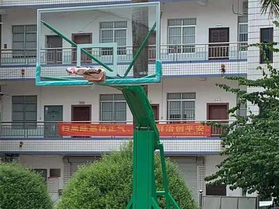 广西标准室外篮球架价格 可训练室外用篮球架批发