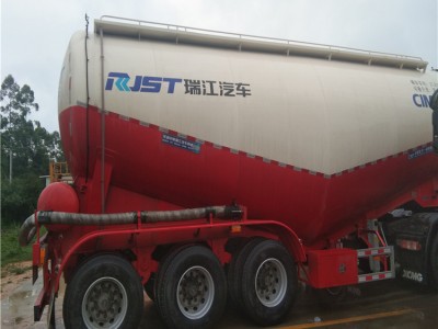 精忠 罐车 重型120吨水泥散装罐车价格半挂车厂家 广西罐车价格