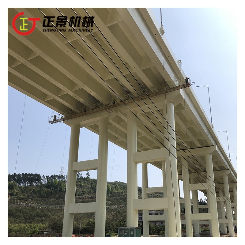上海高架桥施工吊篮 桥下维修移动作业平台