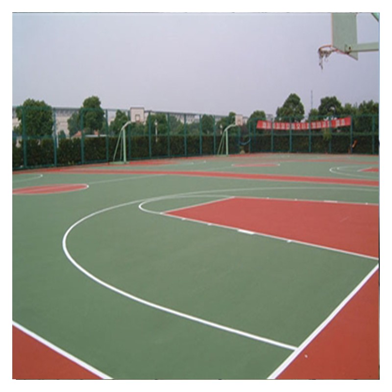 广西硅PU篮球场厂家 塑胶篮球场支持定制 标准丙烯酸篮球场 篮球场施工 硅pu材料厂家