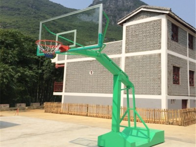 广西移动式篮球架生产厂家 批发国标篮球架价格 产品生产安装一体化
