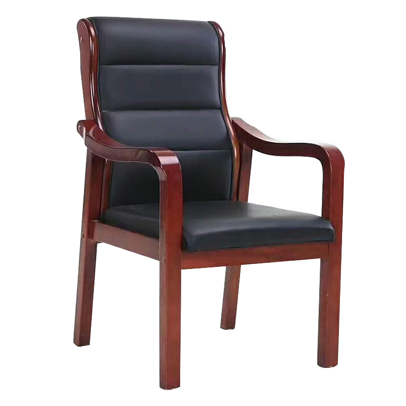 广西南宁橡木会议室椅子 靠背椅 职员椅子 办公椅子 会议背靠椅子