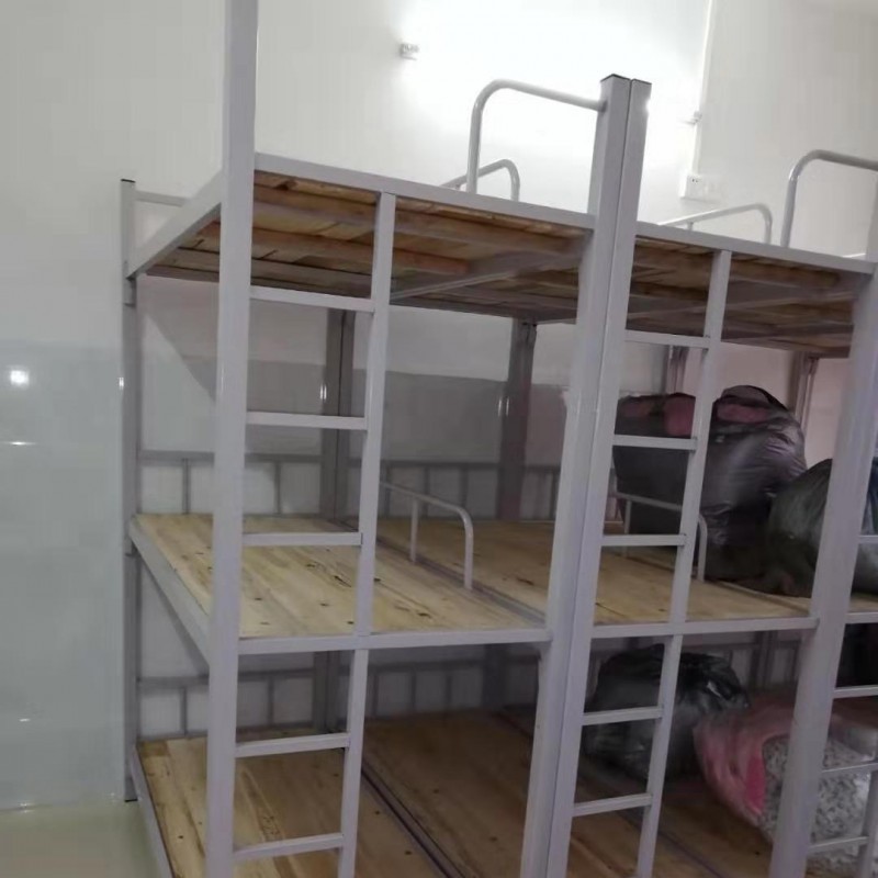 桂林学生铁架床厂家 宿舍上下铺  双层铁架床