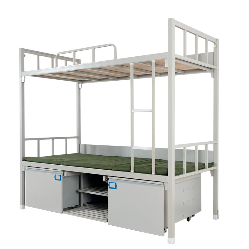 广西南宁制式营具上下床宿舍铁架床标准双人床单人床上下床厂家