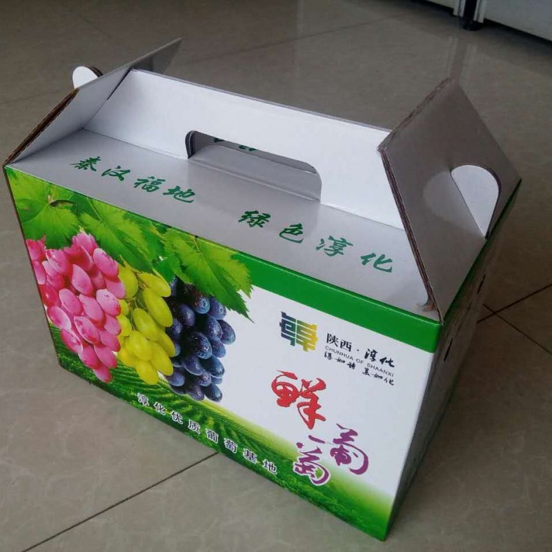 广西新款水果通用包装礼盒 红提纸箱批发 包装盒定制