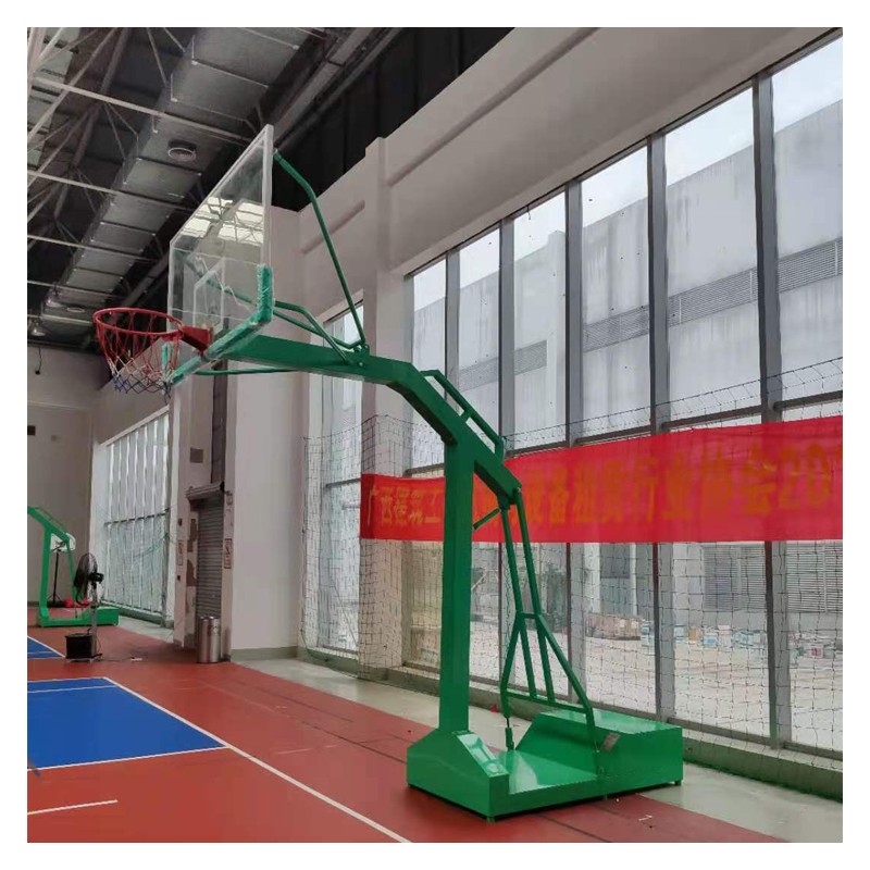 南宁篮球架厂家 加厚移动式150-2篮球架 质量可靠