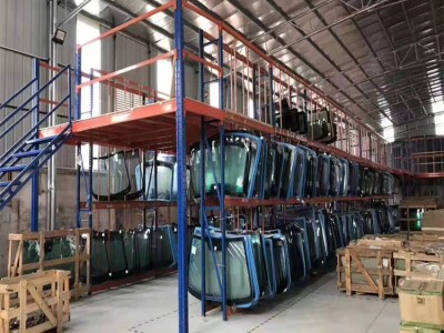 广西玉林货架厂家定制 阁楼货架批发 二层平台