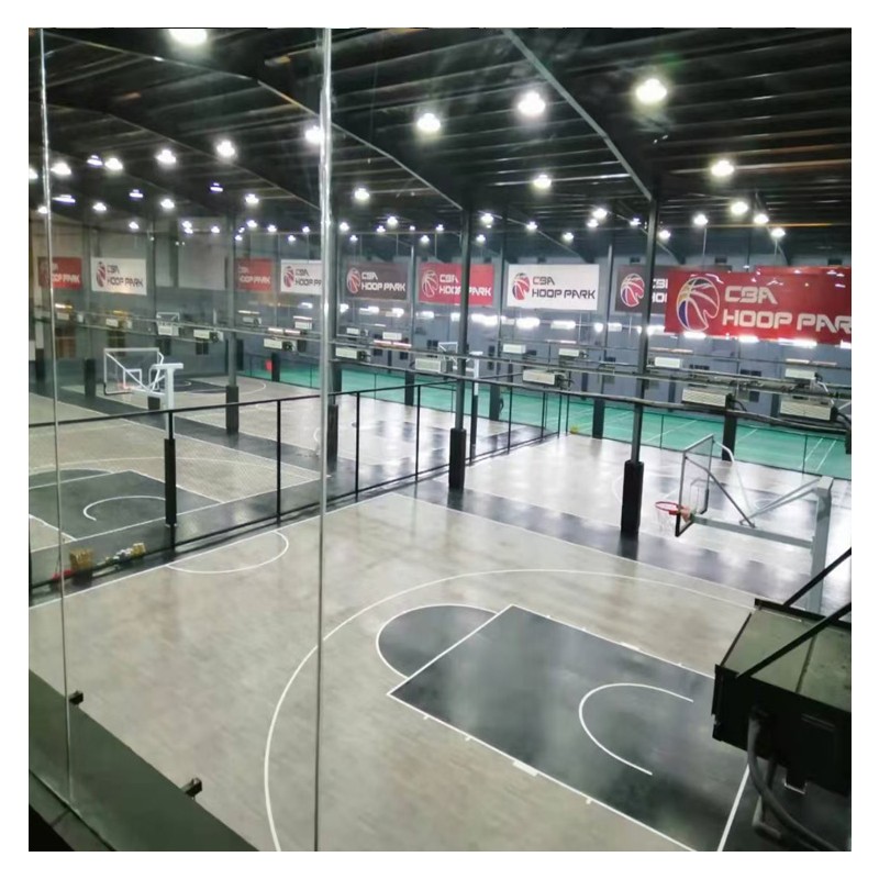 桂林篮球场塑胶地板 羽毛球场PVC运动地板 项目总包 施工技术支持