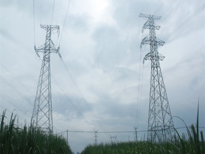 柳州电力铁塔安装  热镀锌单管升压站  电力铁塔项目 防腐耐用