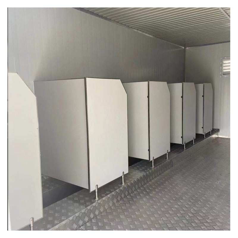 广西工地临建厕所 集装箱活动板房专用不锈钢水槽式卫生间 支持定制