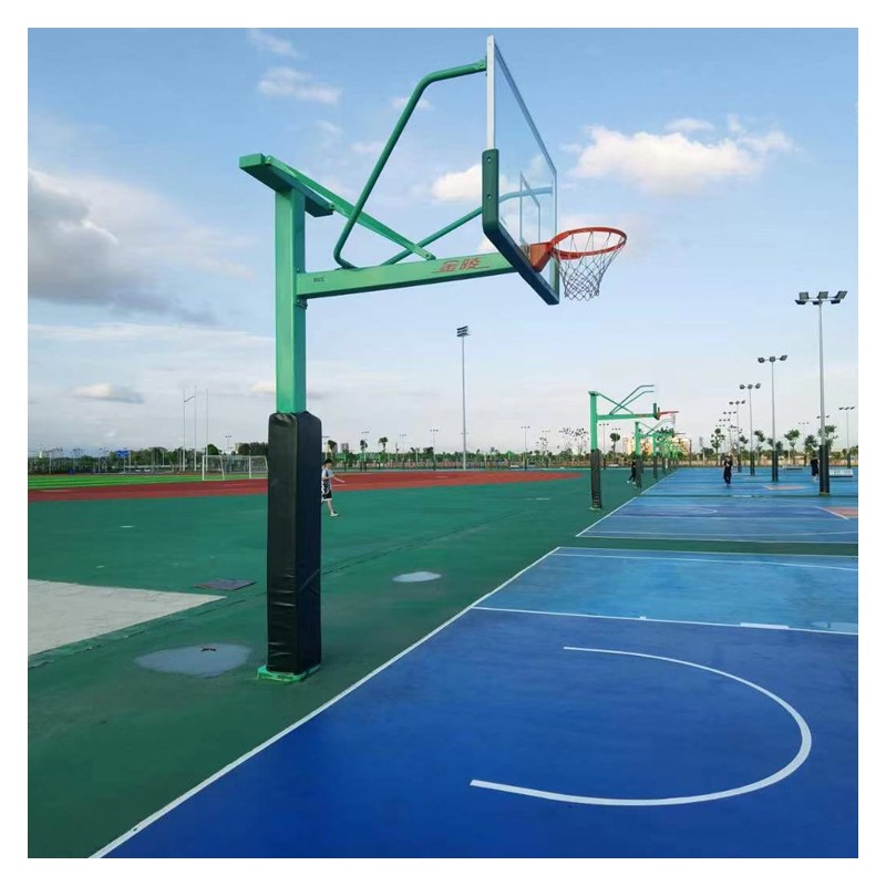 桂林篮球架 圆管地埋式篮球架 方管地埋式篮球架