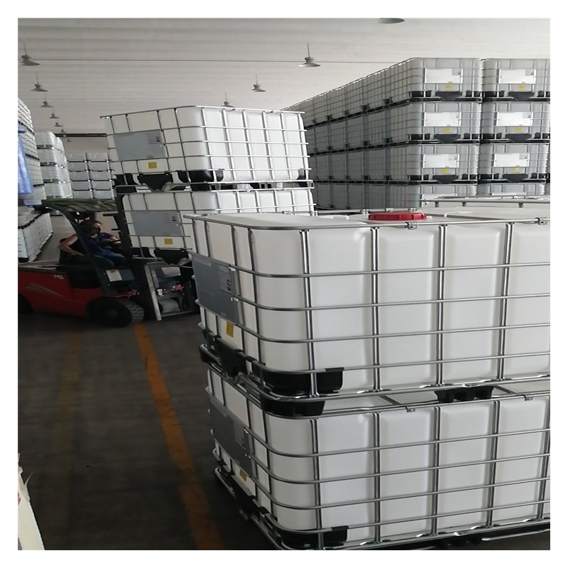 钦州IBC集装桶 白色吨包装桶批发 千升集装桶可用叉车叉