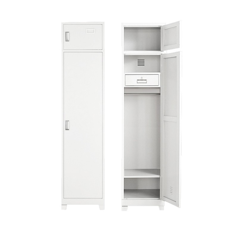 标准制式单门物品柜定制柜钢制储物柜铁皮更衣柜