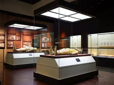广西专业定做博物馆文物展柜台 文物珠宝展柜 古董瓷器展览柜 陈列柜