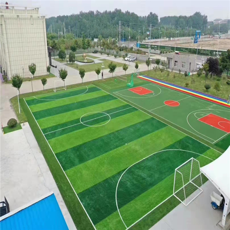 广西人造草足球场  室外人造草足球场
