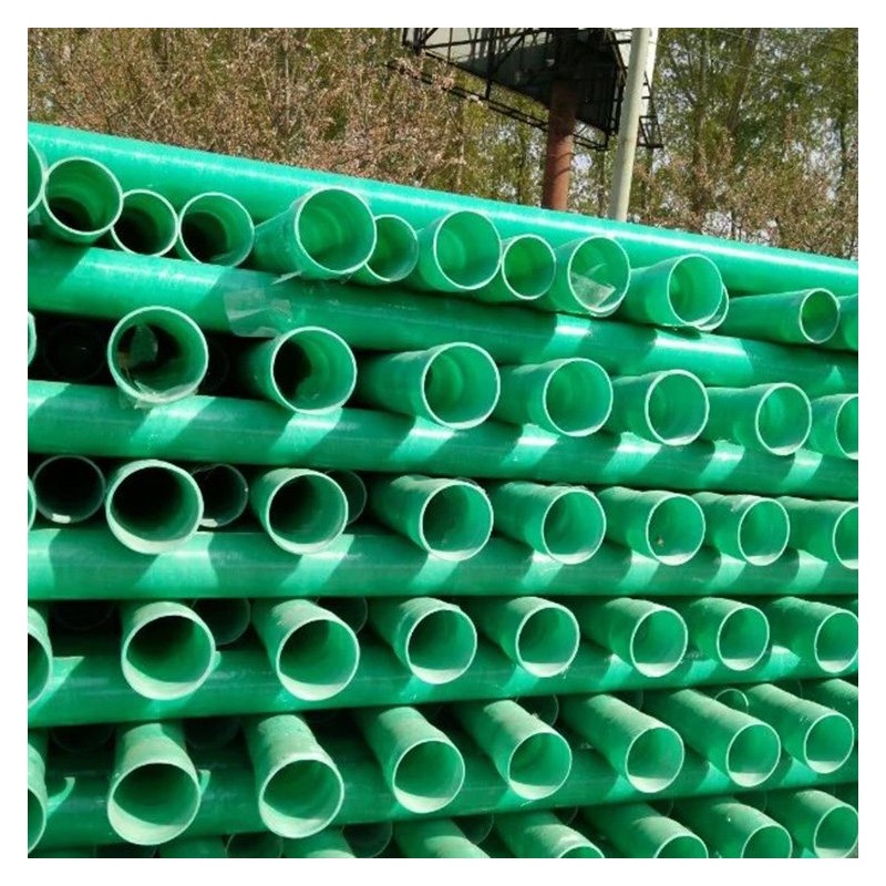 柳州玻璃钢夹砂通风管 脱硫用玻璃钢管道 300玻璃钢排水管道