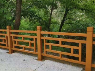 南宁仿木栏杆 景观栏杆护栏厂家直销 款式多样可定制
