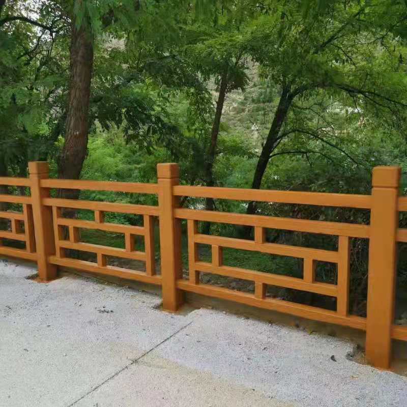 南宁仿木栏杆 景观栏杆护栏厂家直销 款式多样可定制