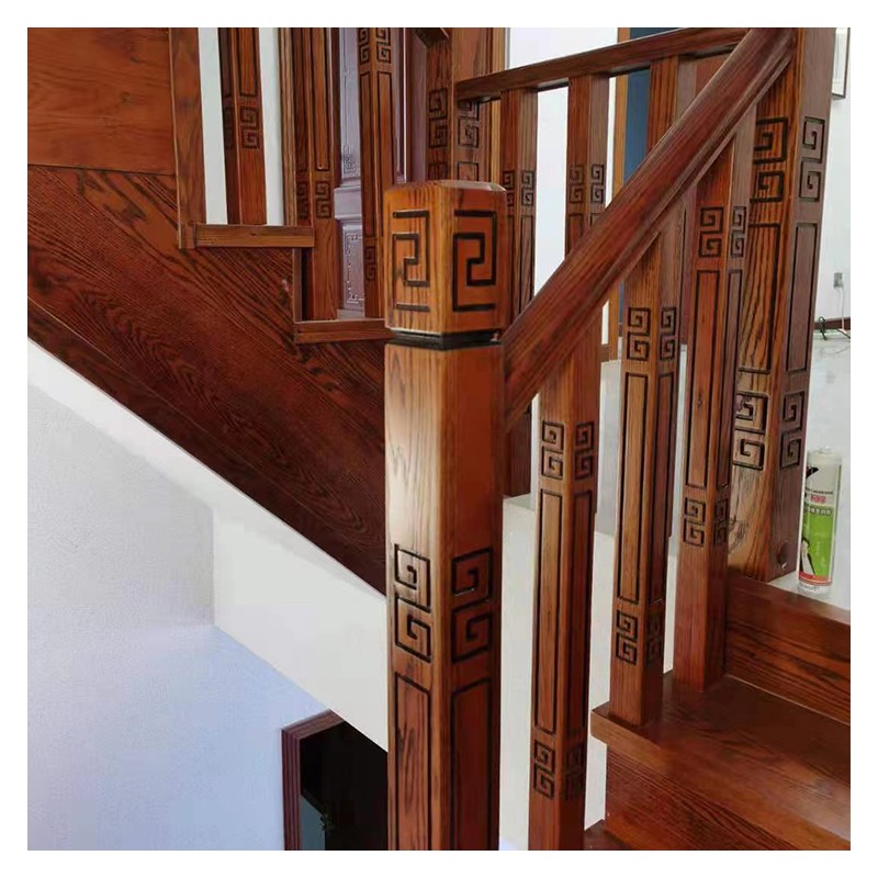 广东中式仿古室内简约别墅回转 实木楼梯 种类齐全