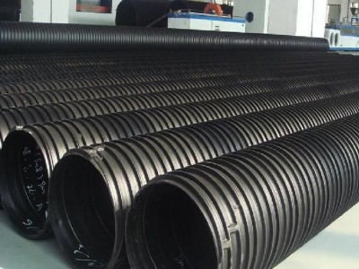 广西粤通管业 广西DRPE钢塑复合增强缠绕排水管批发厂家
