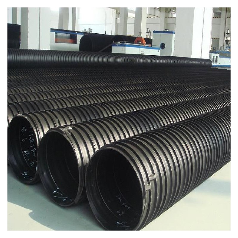 广西粤通管业 广西DRPE钢塑复合增强缠绕排水管批发厂家
