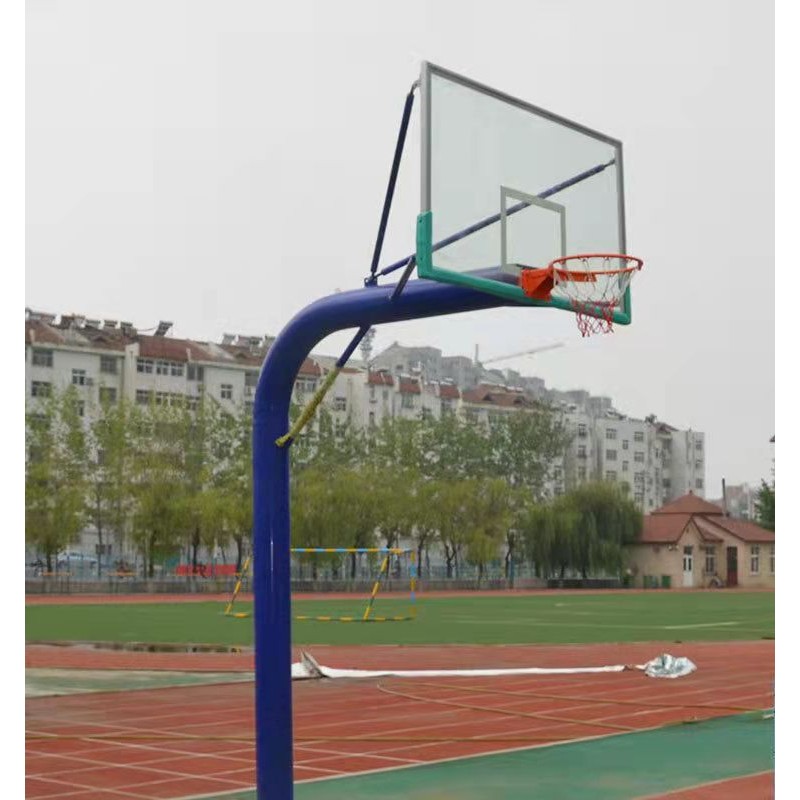 移动篮球架  贵港市广洽篮球架批发   室外篮球架定做