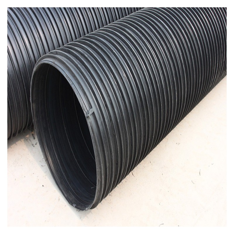 南宁HDPE塑钢缠绕管 管材供应商 塑钢缠绕管 扩口耐腐蚀下水管道排水管