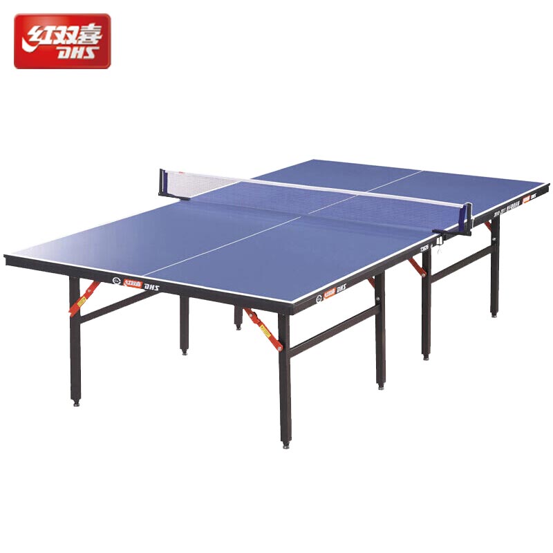 广西国奥体育专营体育健身器材、红双喜可折叠T3326乒乓球桌体育用品
