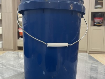 5L化工桶 18升美式塑料包装桶 塑料水桶带盖子圆形