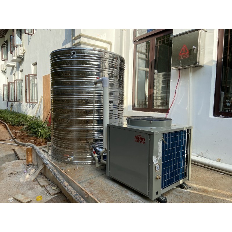 广西南宁空气能热水器 1匹2匹3匹水循环主机 酒店 工地热水工程健身房