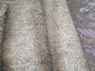 众兴生态 可降解环保秸秆草毯 植物纤维毯 公路边坡绿化椰丝毯