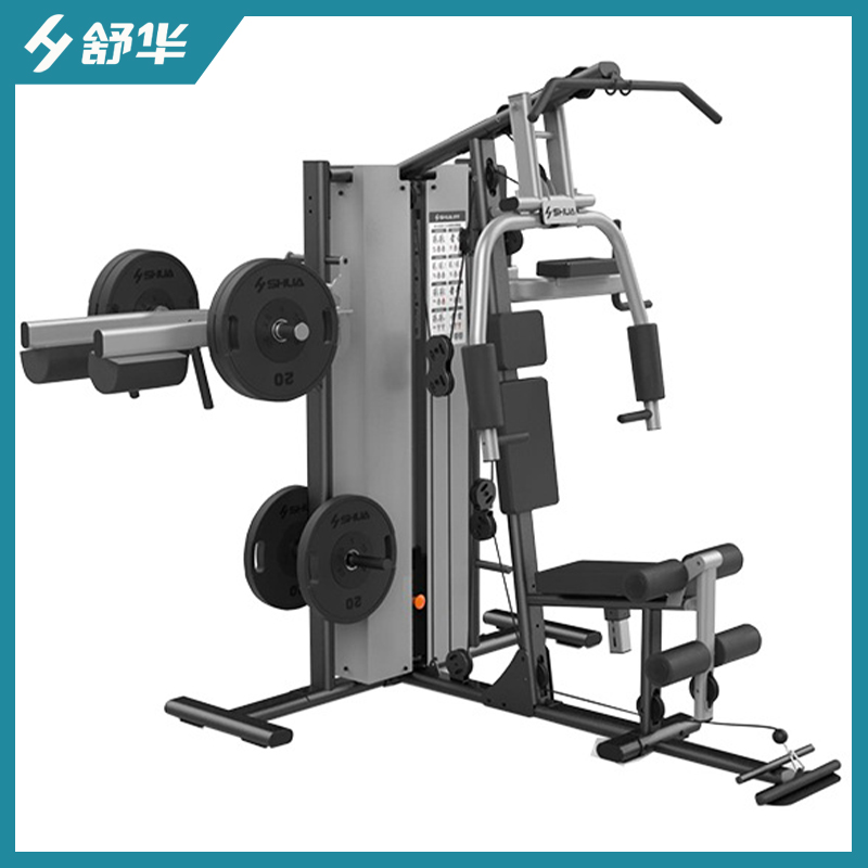 舒华三人站综合训练器SH-G5203-职工健身房器材