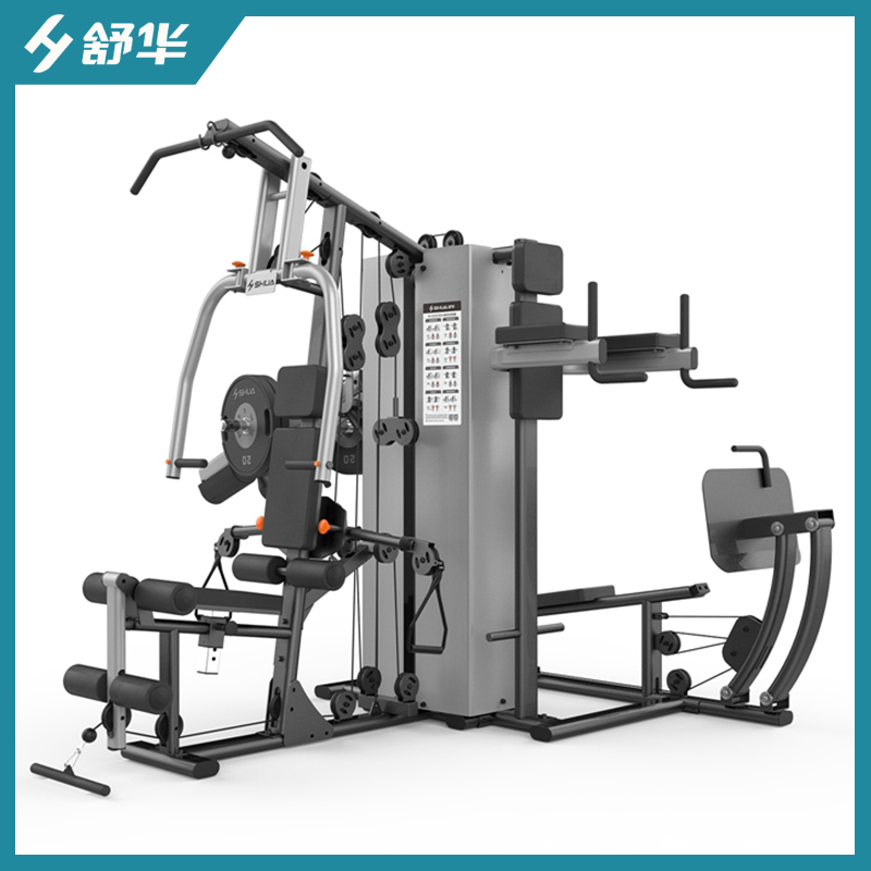 舒华四人站多功能训练器SH-G5205-企事业单位健身器材