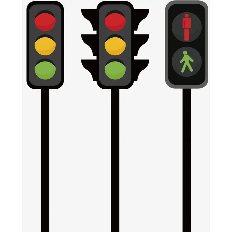十字路口移动红绿信号灯防水防晒 LED指示灯 光远路灯厂
