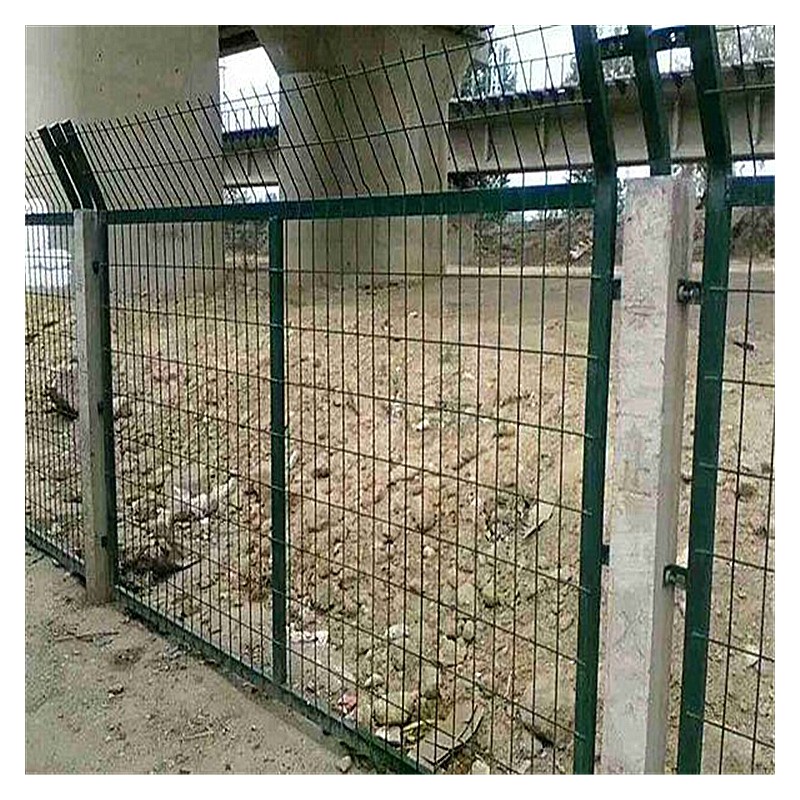 广西铁路护栏网 围网 浸塑钢丝铁路边框铁丝围栏网低碳
