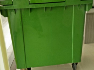 南宁带盖带轮分类垃圾桶 660L塑料垃圾桶 规格齐全可定制