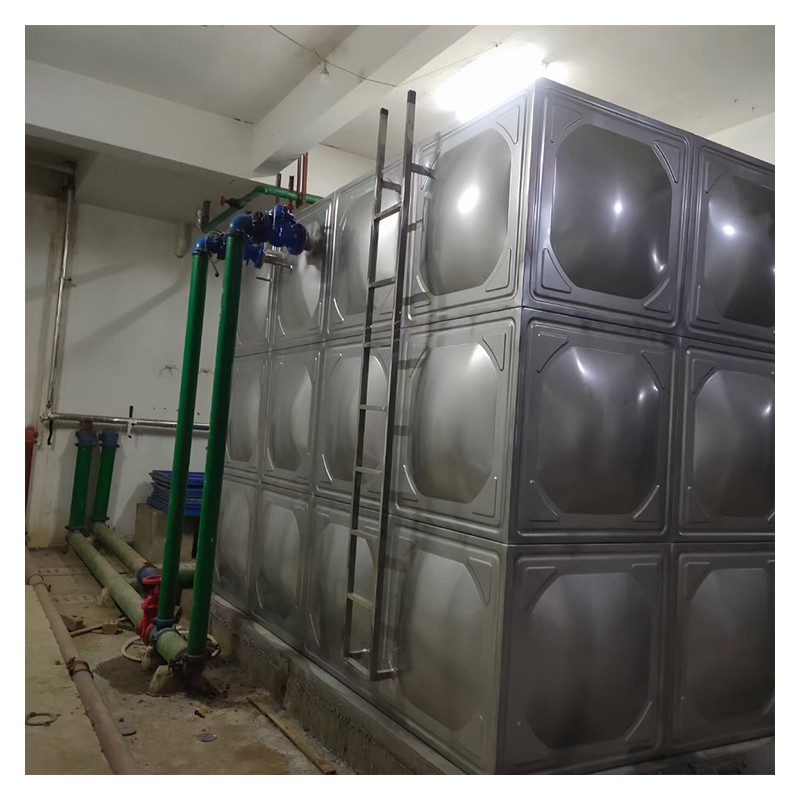 柳州不锈钢水箱厂家定制 装配式304不锈钢水箱 组合式焊接水箱板