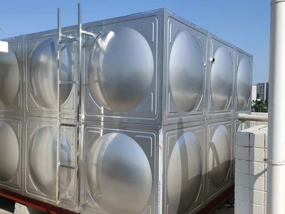 健卫柳州市专业生产组合式不锈钢水箱 9800t组合式水箱