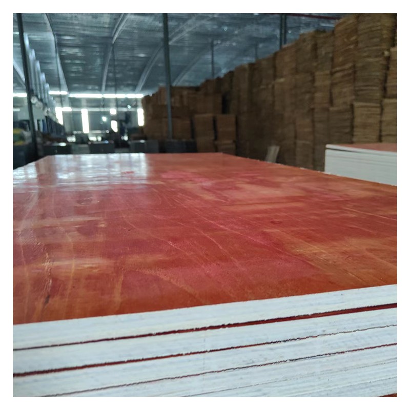 上海黑色覆膜板建筑木模板 9层145mm建筑红模板现货 佰特木业