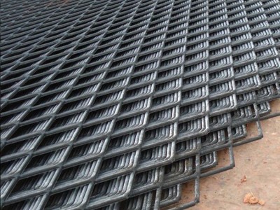 广西金属拉伸网 菱形扩张钢板网片 坚固耐用支持定制