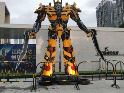 大型变形金刚模型 6米3米2米机器人 机械模型景区雕塑摆件