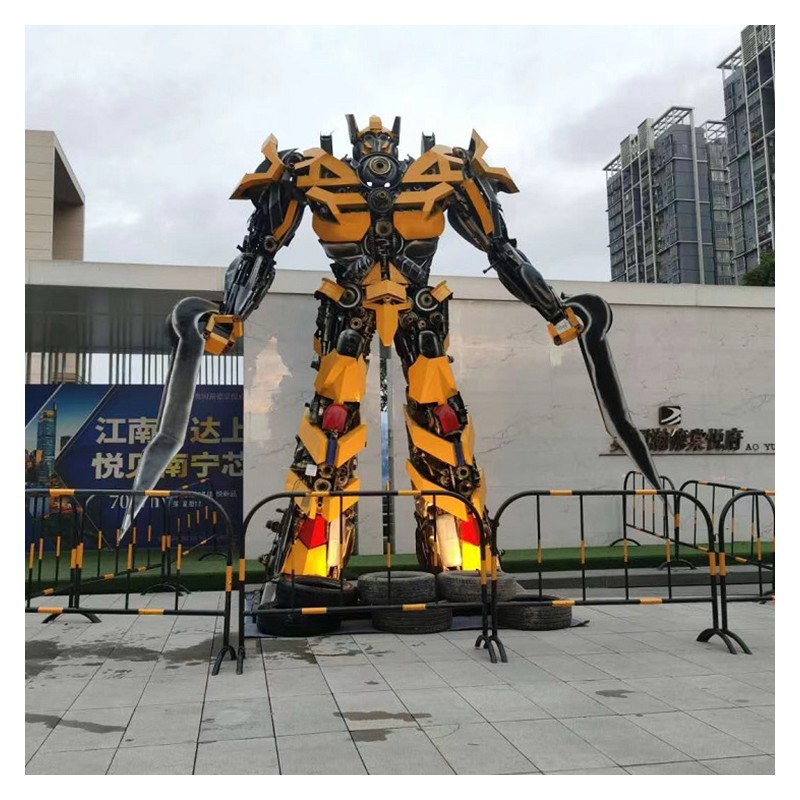 大型变形金刚模型 6米3米2米机器人 机械模型景区雕塑摆件