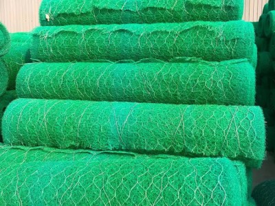 三维麦克加筋网 镀高尔凡加筋麦克垫植被网 EM3植草护坡滤网
