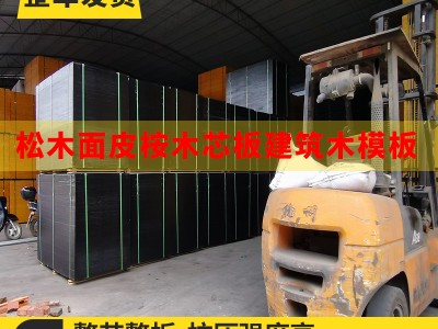 11层16mm建筑红板生产 广西多层板厂家广西桂林模板厂 黑豹木业