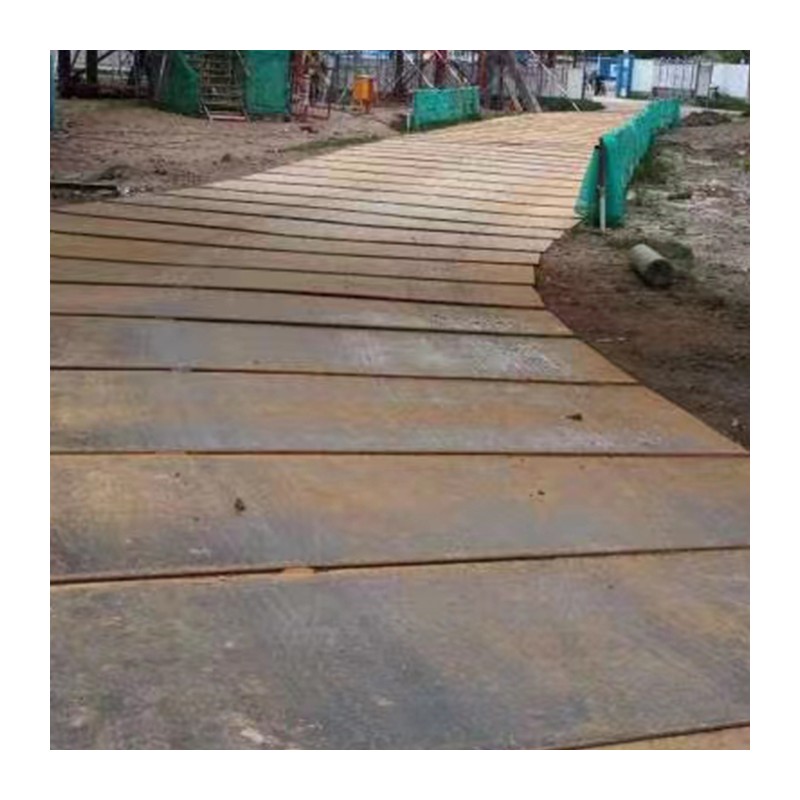 土方垫道铁板出租 场地路面保护加固垫道板 安全防滑