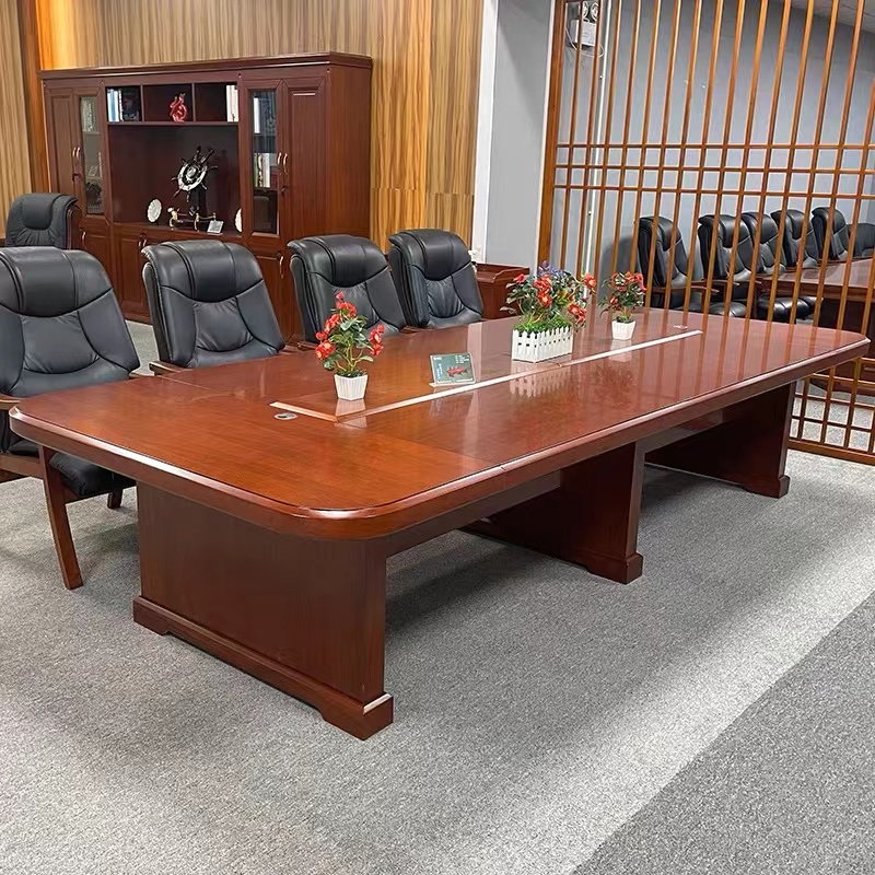 南宁办公家具 会议桌定制  大型会议桌偶 油漆会议桌  实木办公桌